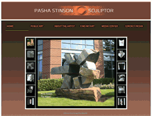 Tablet Screenshot of pashasculptor.com